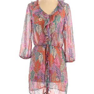LAST CHANCE—Mimi Chica floral sheer dress